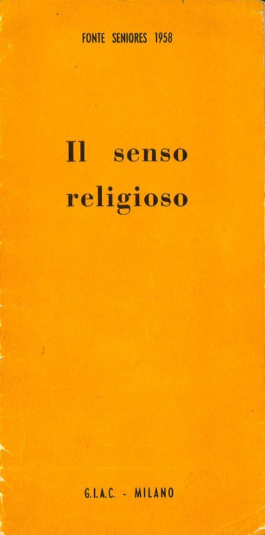 Il senso religioso