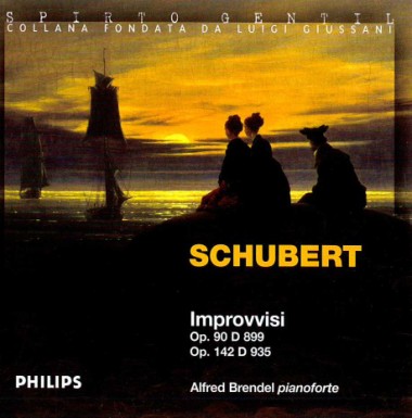 &quot;Come in punta di piedi.&quot; In Improvvisi op. 90 D 899. Op. 142 D 935, di Franz Schubert