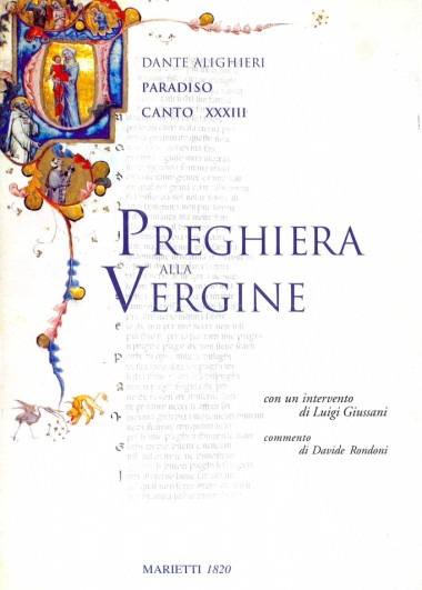 Fontana vivace. In Alighieri, Dante. Preghiera alla Vergine: Paradiso: Canto XXXIII