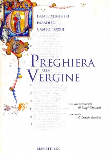 &quot;Fontana vivace.&quot; In Preghiera alla Vergine: Paradiso: Canto XXXIII, di Dante Alighieri