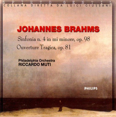 &quot;A Cosmic Embrace.&quot; In Sinfonia n. 4 in mi minore op. 98. Ouverture Tragica op. 81, by Johannes Brahms