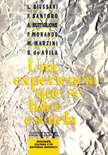 “La caridad se hace obra.&quot; En Una experiencia que se hace escuela: Curso de doctrina social de la Iglesia, de Luigi Giussani, Filippo Santoro, Rocco Buttiglione, Pedro Morand&#233;, Marco Martini y Fernando Bastos de Avila